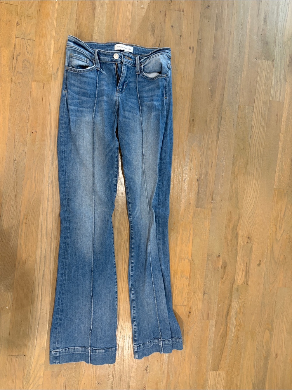 Flying Monkey Medium Blue Flare Jeans